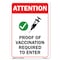 Signmission Public Safety, 10" Height, Peel And Stick Wall Graphic, OS-NS-RD-1014-22665 OS-NS-RD-1014-22665 - alternate 1
